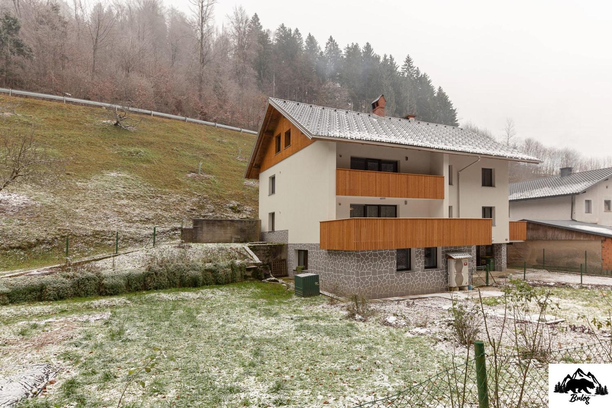 Appartement Brlog à Zgornje Gorje Extérieur photo